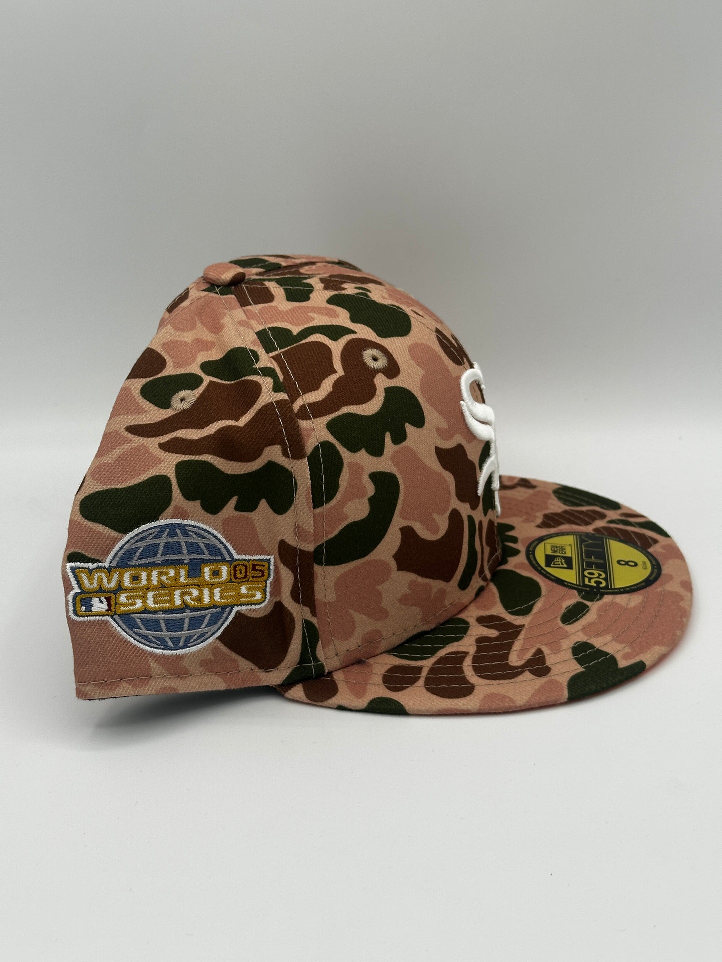 White Sox Ladies Camo Hat Size 8