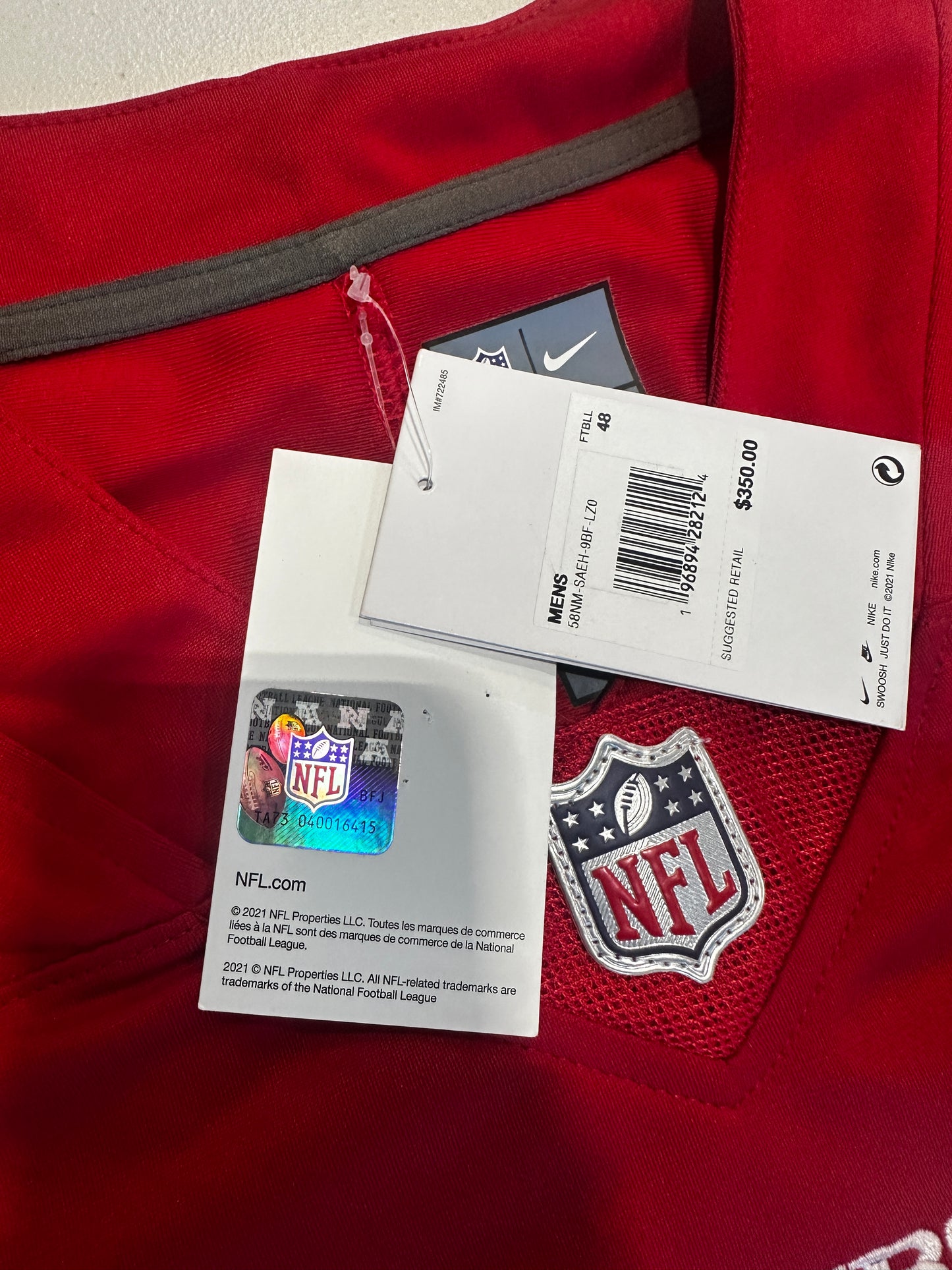 Samuel 19 Licensed NFL Jersey. Collect like a Pro.