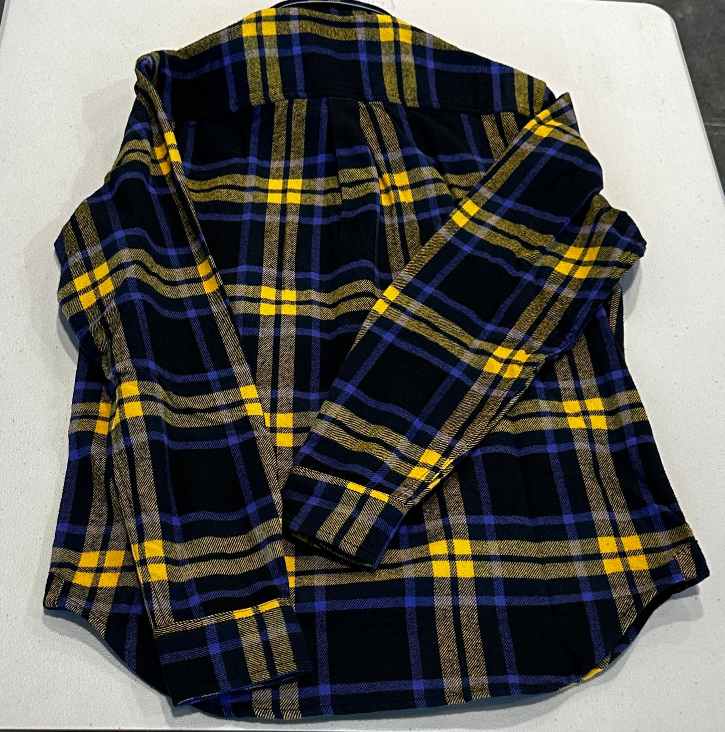 Timberland Flannel Blue and Gold