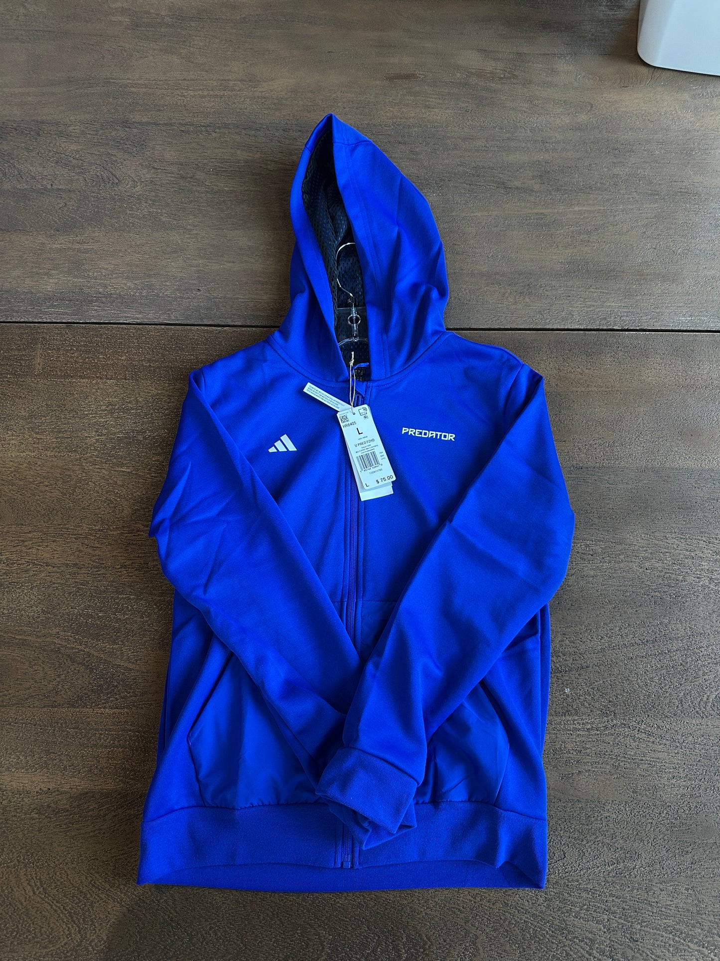 Adidas Predator Hoodie Blue Youth