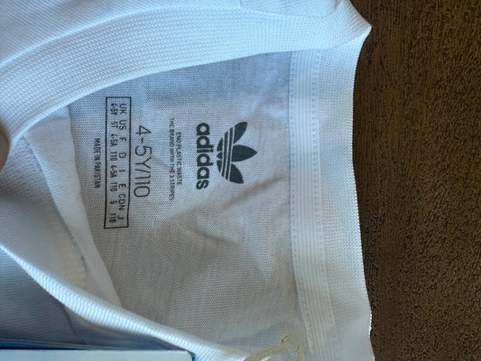 Adidas Kids Tee White