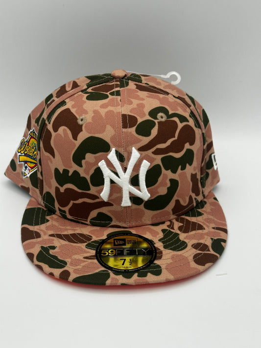 Yankees Fitted Hat Camo 7-1/2