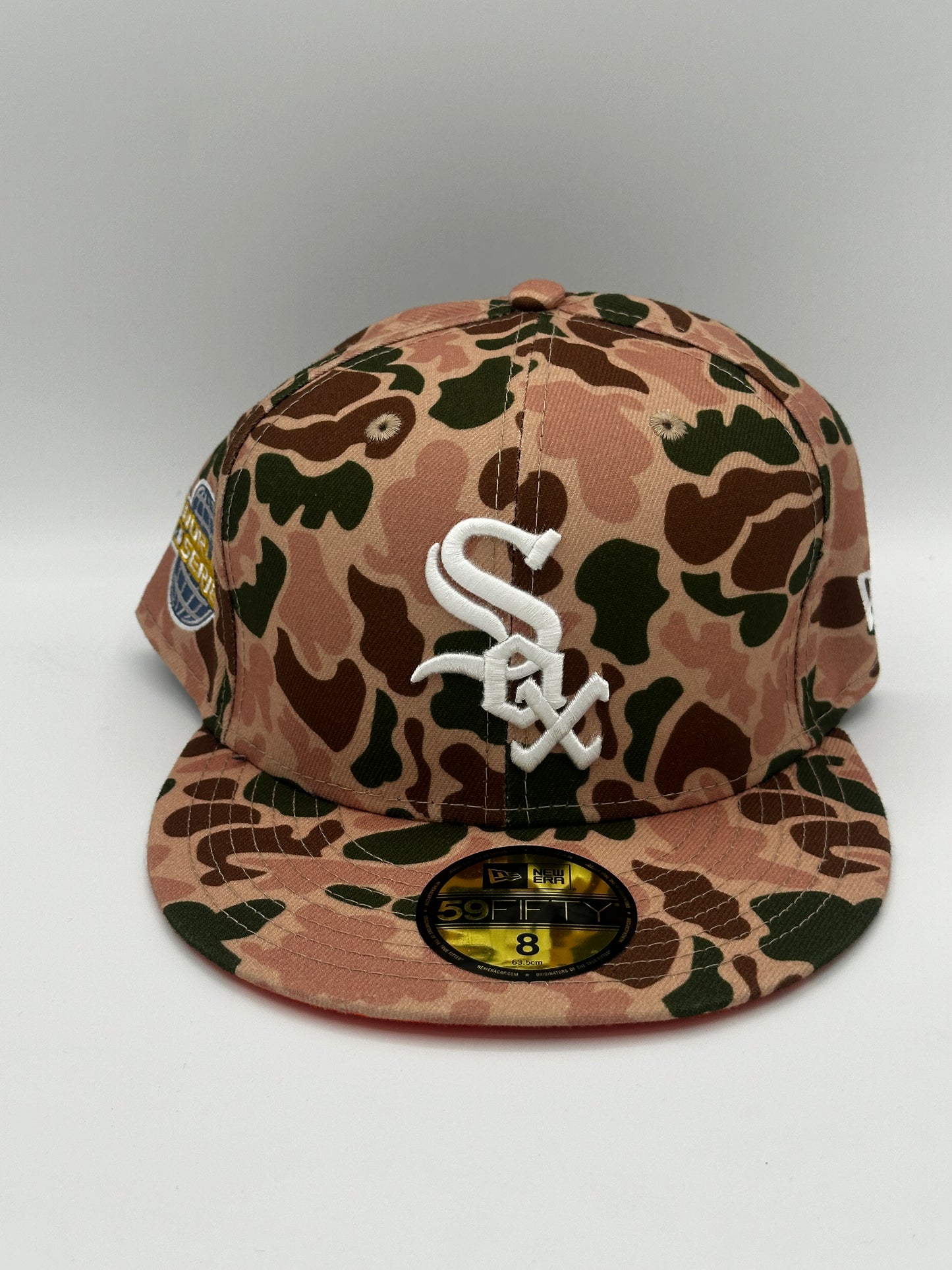 White Sox Ladies Camo Hat Size 8