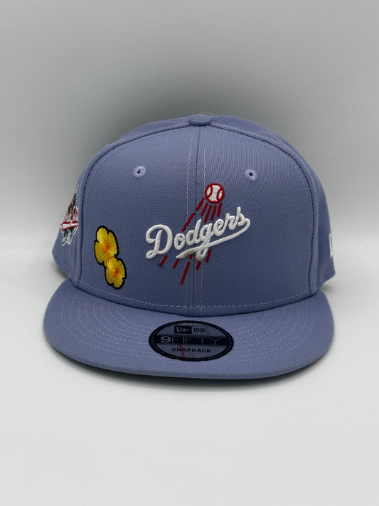 Dodgers 1988 World Series Purple Snap Back Hat