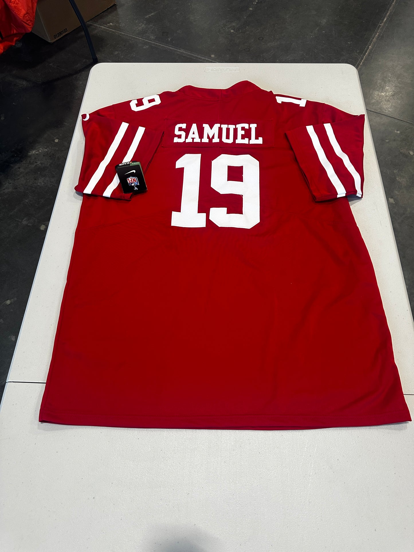 Samuel 19 Licensed NFL Jersey. Collect like a Pro.