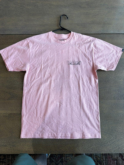 Vans Men's Medium Pink Tee