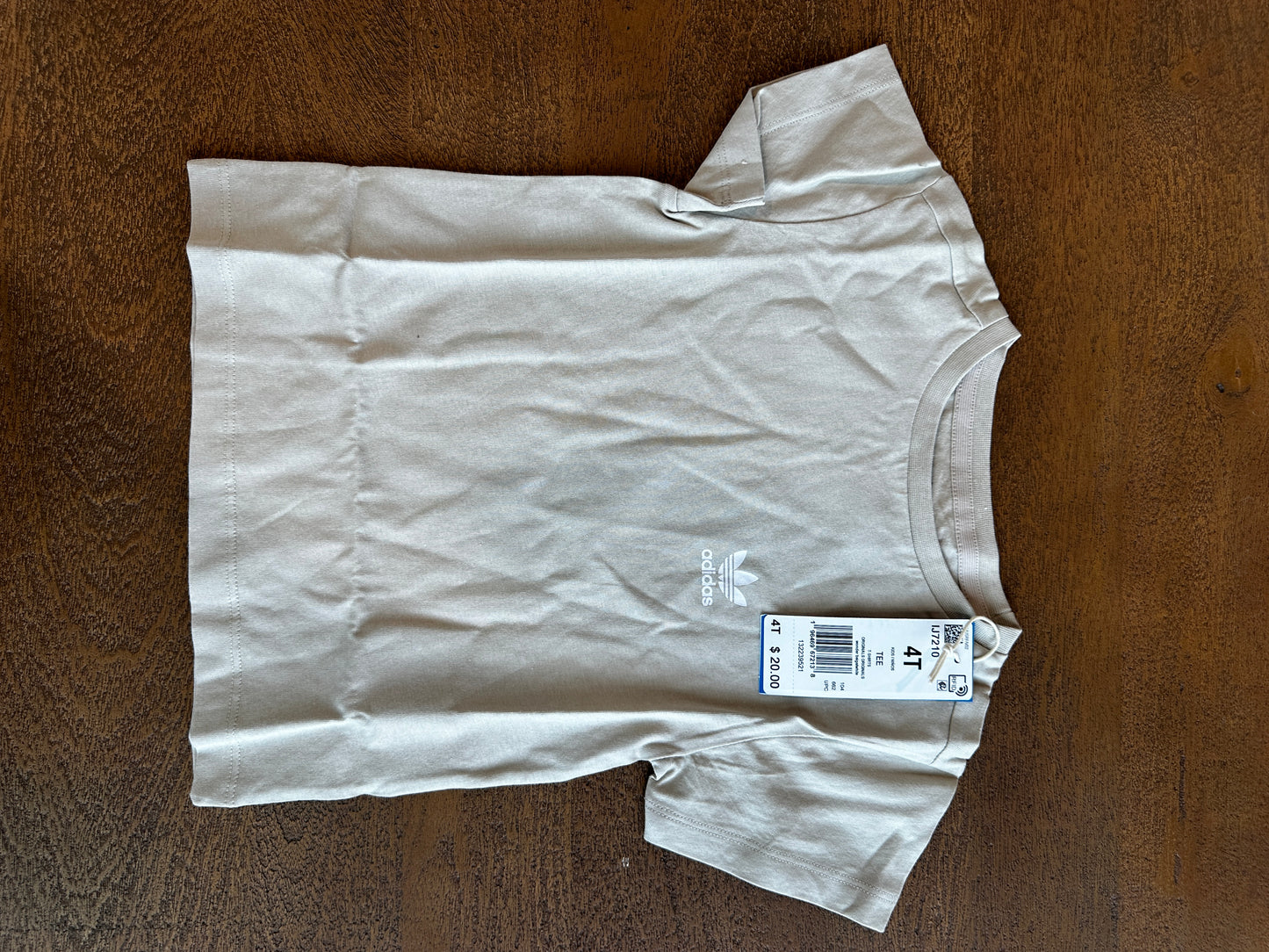 Adidas Kids Tee White